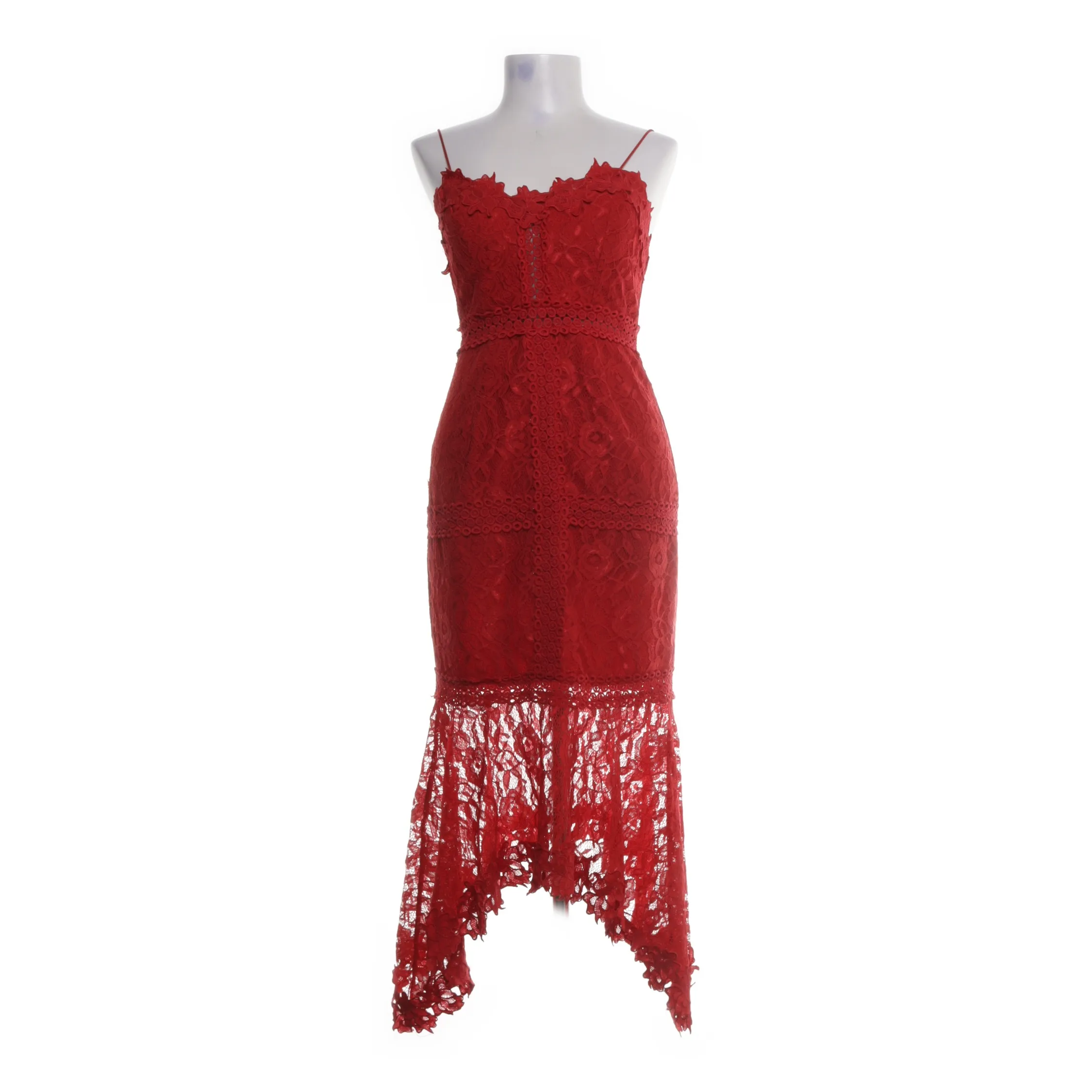 fitted lace wedding dress Lovelust Halterneck Maxi Dress