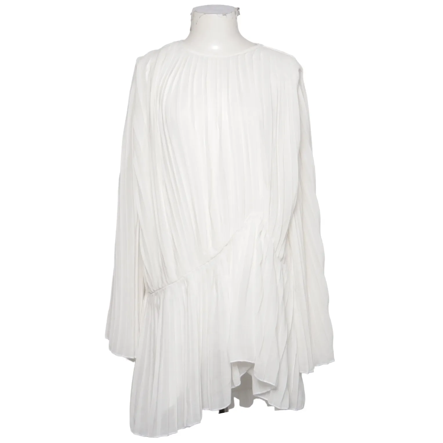 Andrea Hedenstedt x NA-KD - Pleated Asymmetric Flounce Dress Kleid - WMN-EU-40