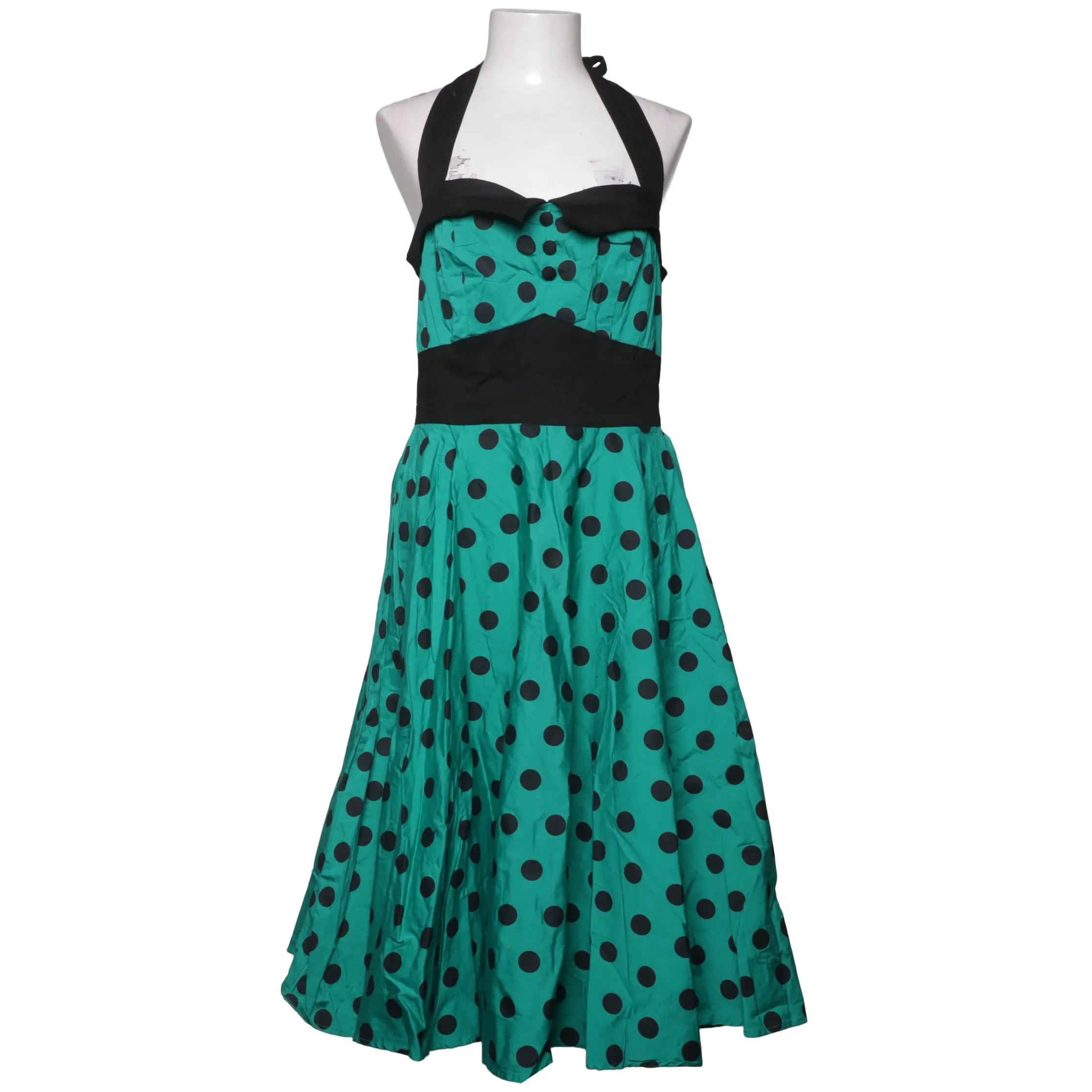 hell bunny green polka dot dress Vixen second hand 15/12/2025