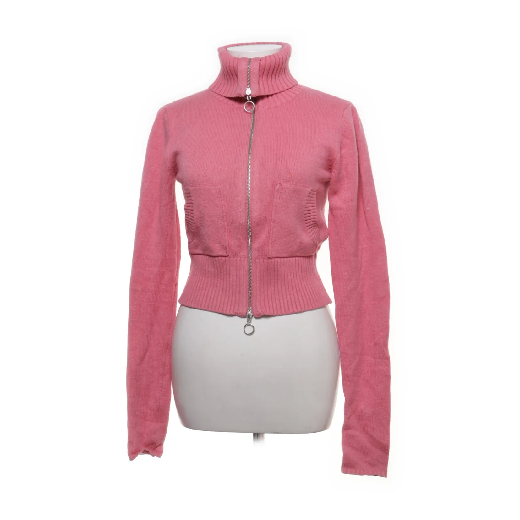 Nelly - Zip Polo Knit Sweater Strickjacke - WMN-INT-M