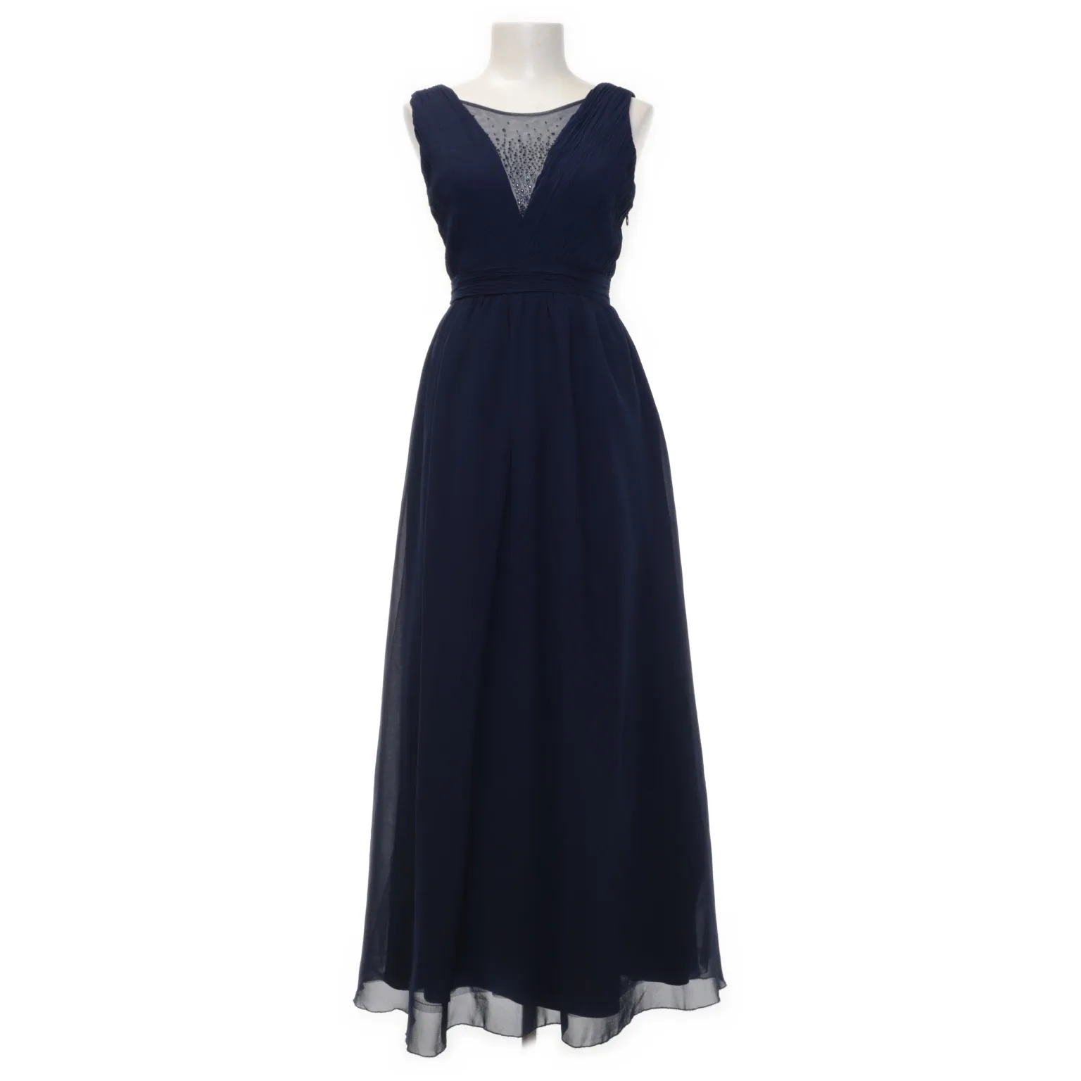 chinese dress ladies One Shoulder Bodycon Maxi Dress In Blue main image 0